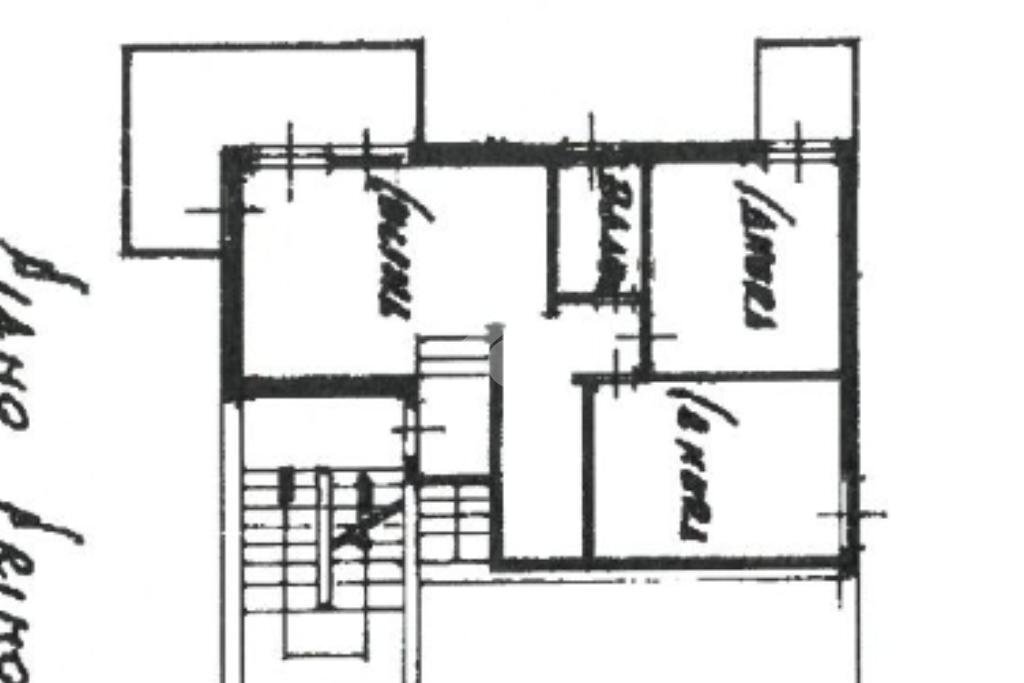 Trilocale Viale Cevedale, Riccione - planimetria 1