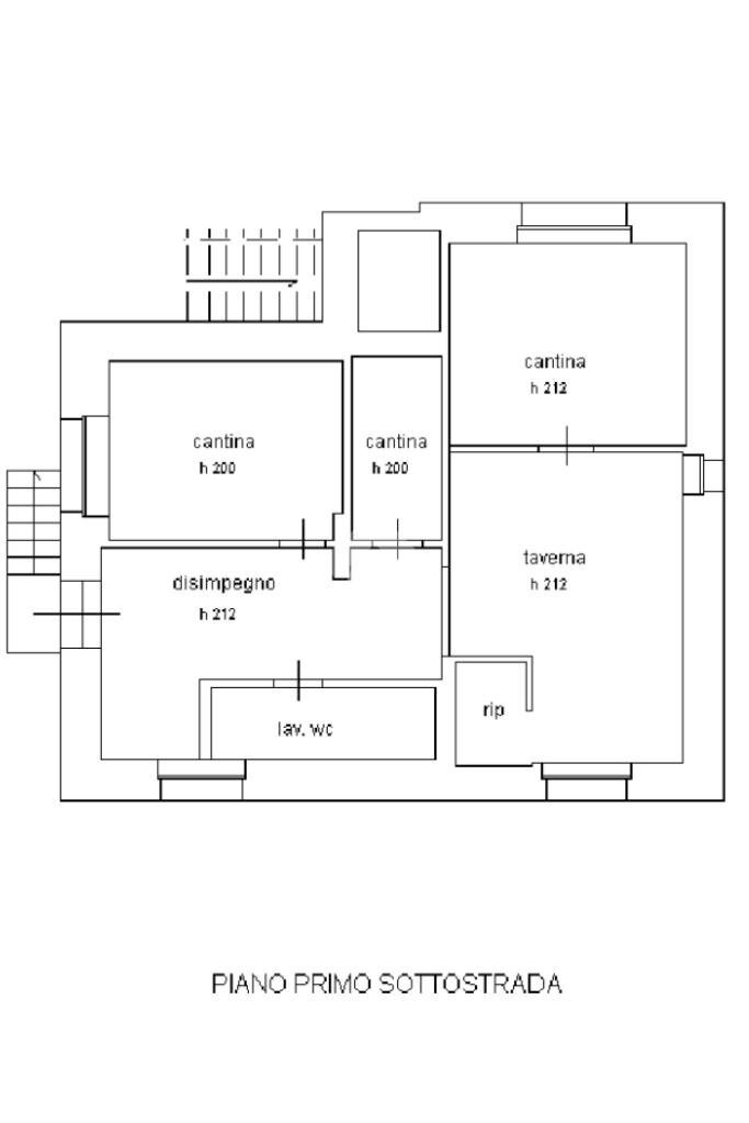 Villa Strada Provinciale Busseto, Fontevivo - floor plans 1