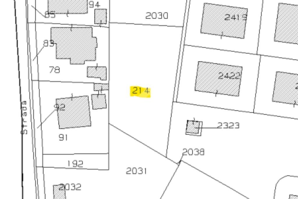 Terreno edificabile Via della Madonna, Forlimpopoli - planimetria 1