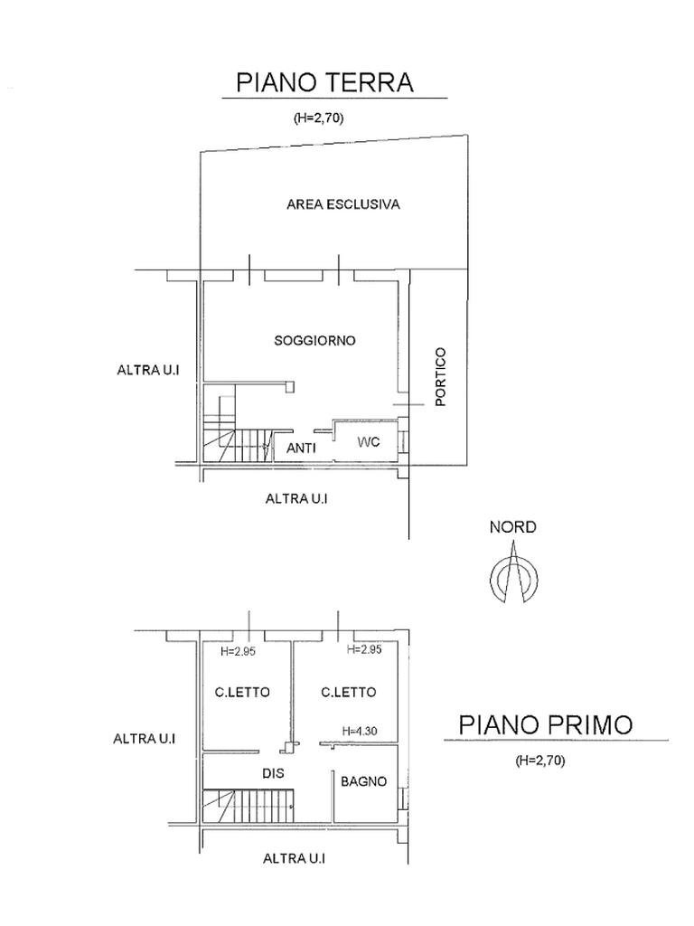 Villa a Schiera via Matteotti, Campegine - planimetria 1