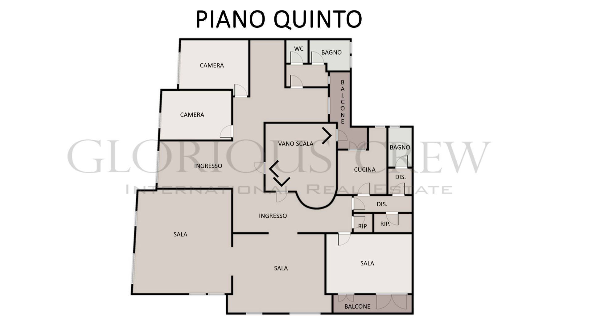 Foto 22 - Appartamento Piazza Della Repubblica, Milano - planimetria 1