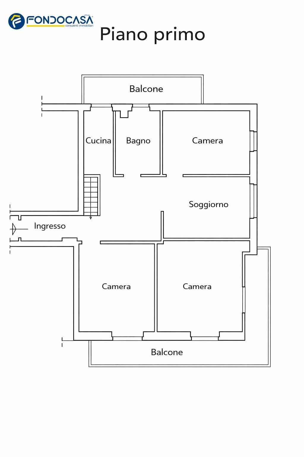Foto 41 - Appartamento via Arturo Martini, Albisola Superiore - planimetria 1