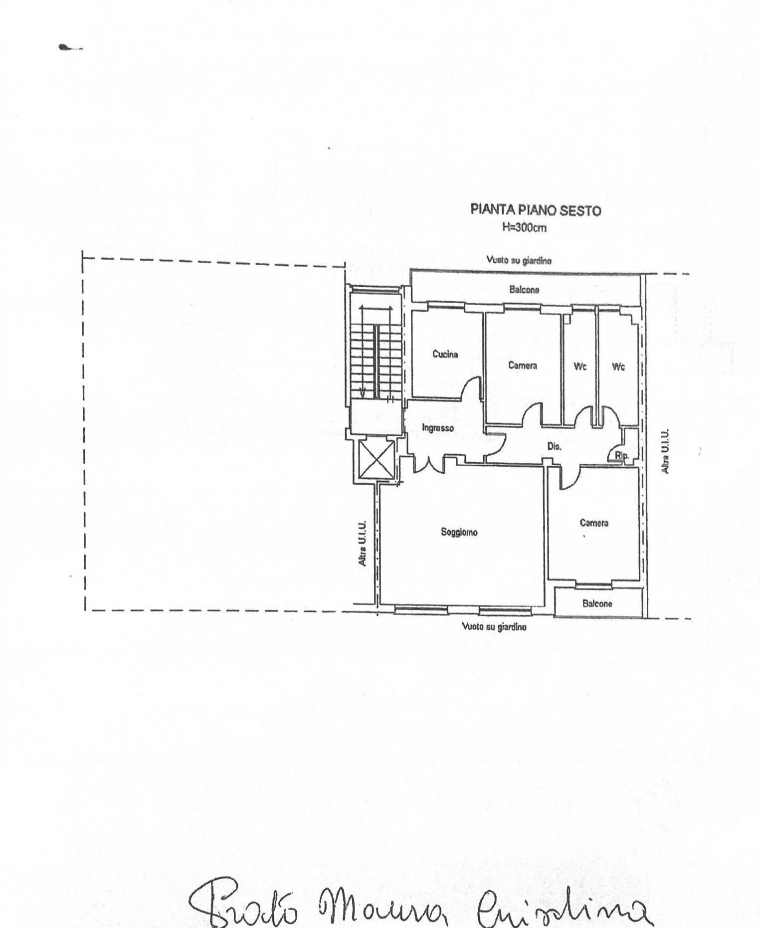 Foto 23 - Appartamento Alessandria - planimetria 1