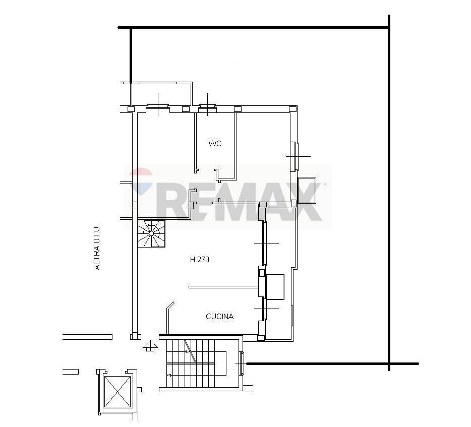 Pianta 2D - Trilocale via Vespri Siciliani
 
5, Parabiago - planimetria 1