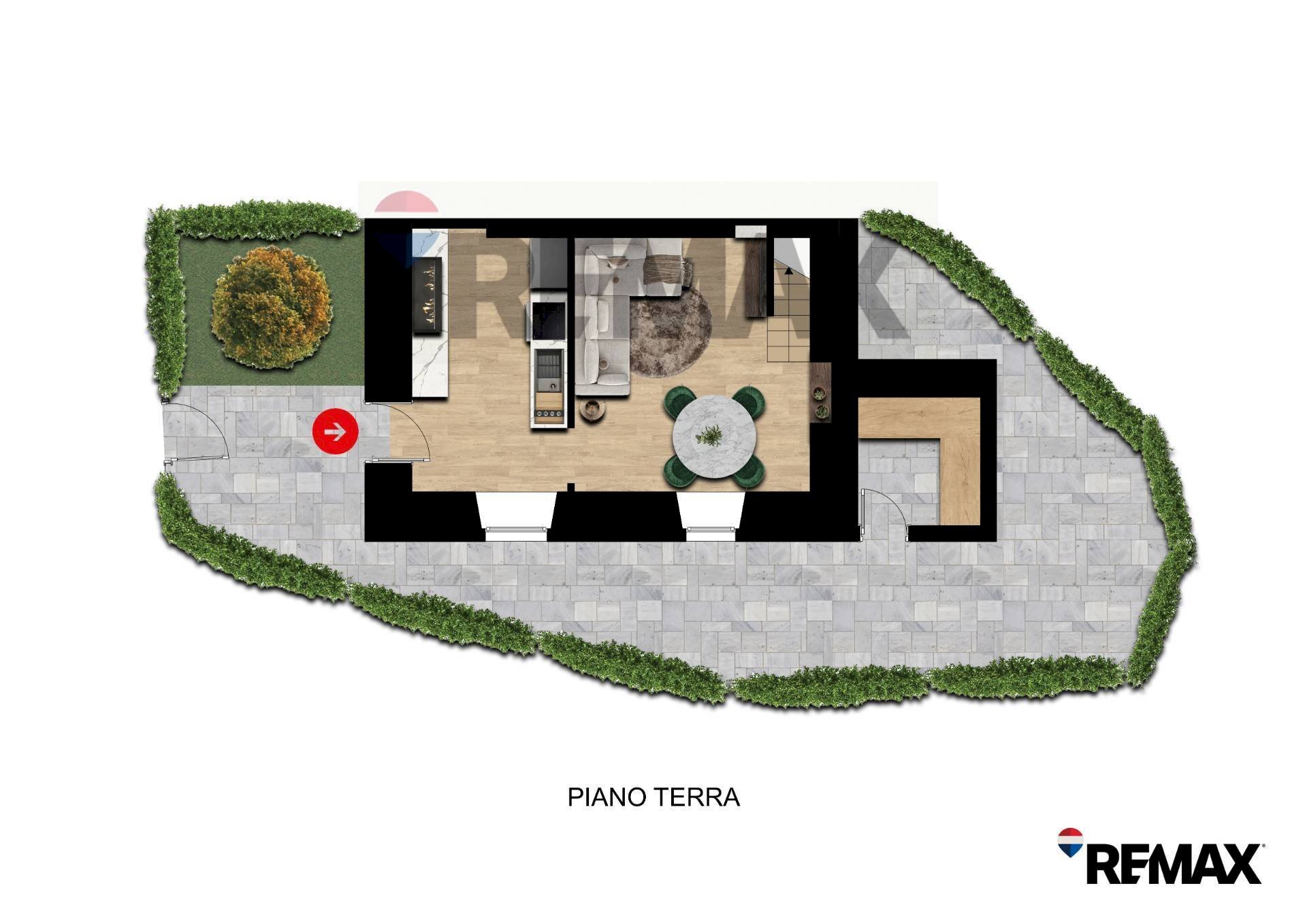 Pianta 2D - Casa semi indipendente C.da Macchie
 
37, Roccascalegna - planimetria 1