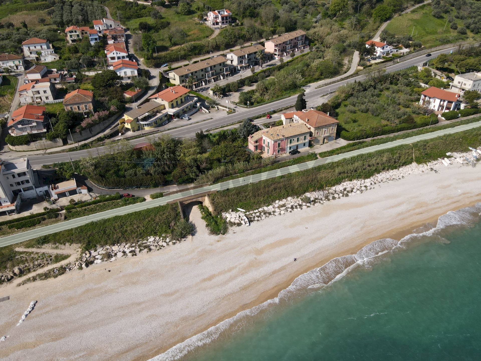 Vista dell\'acqua - Villa Bifamiliare Via Adriatica Nord
75, San Vito Chietino - foto 2