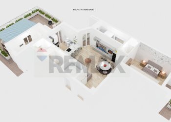 Pianta 3D - Trilocale Via Guglielmo Silva
 
43, Milano - foto 33