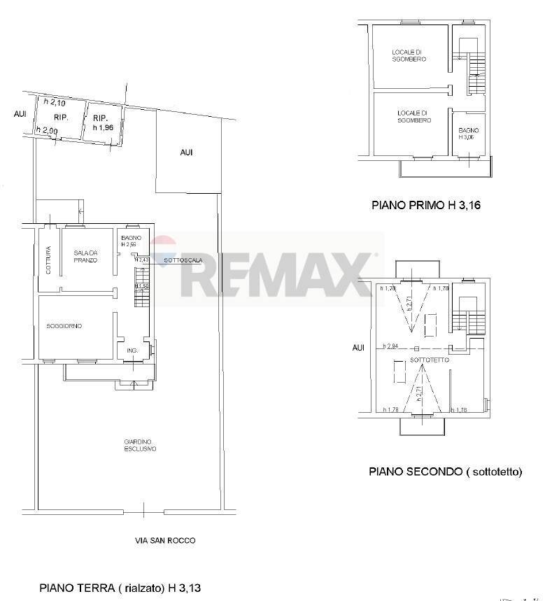 Pianta 2D - Villa VIA SAN ROCCO
 
5, Levate - floor plans 1