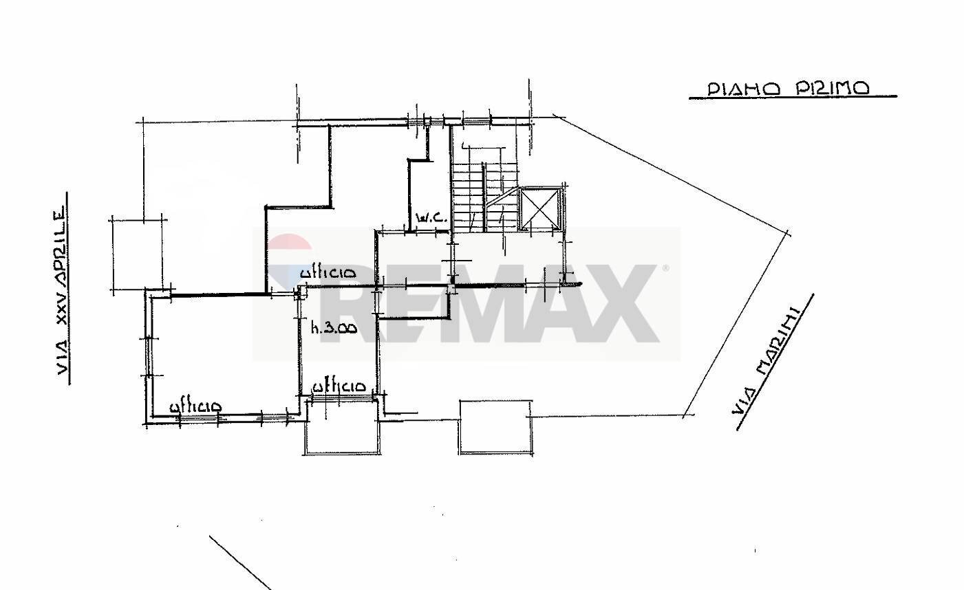 Pianta 2D - Office Ancona - floor plans 1
