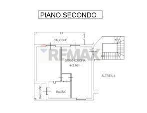 Pianta 2D - Bilocale Via Alcide De Gasperi
 
8/C, Marcignago - planimetria 1