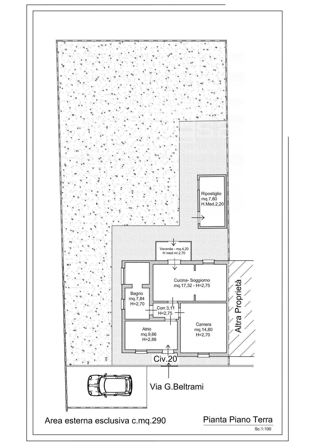 Foto 31 - Independent house Via Beltrami
 
20, Portogruaro - floor plans 1