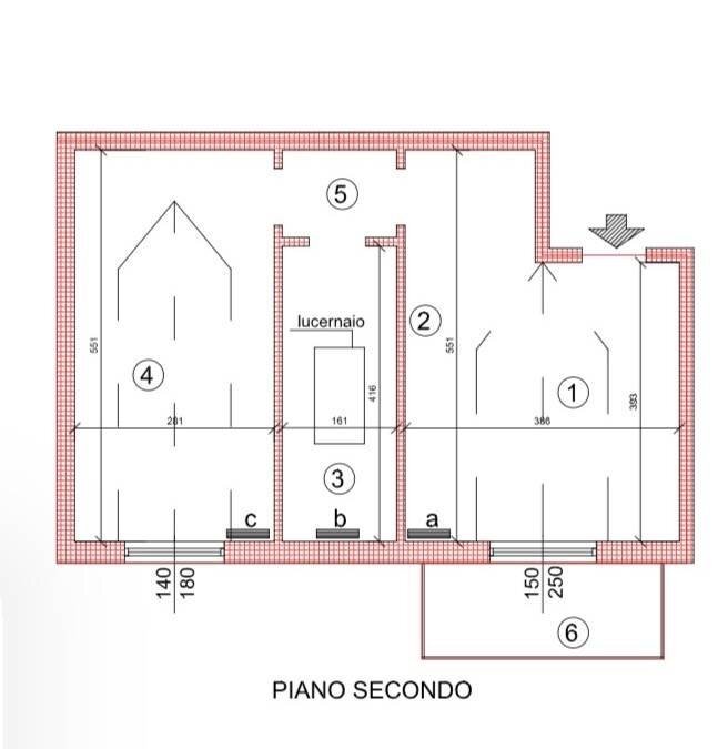 Foto 22 - Bilocale via edison
 
195, Settimo Milanese - planimetria 1