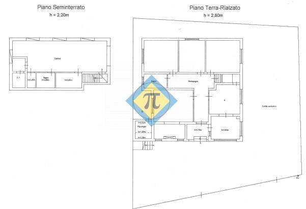 Foto 29 - Casa indipendente Via Tramit
 
4, Tramonti di Sotto - planimetria 1