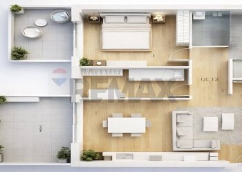 Pianta 3D - Appartamento Pesaro - foto 4