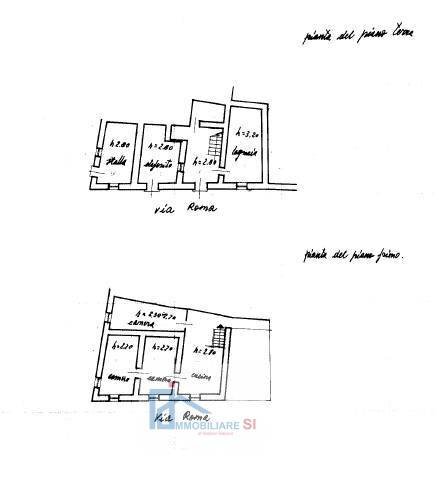 Foto 24 - Casa semi indipendente Via Roma, Cautano - planimetria 1