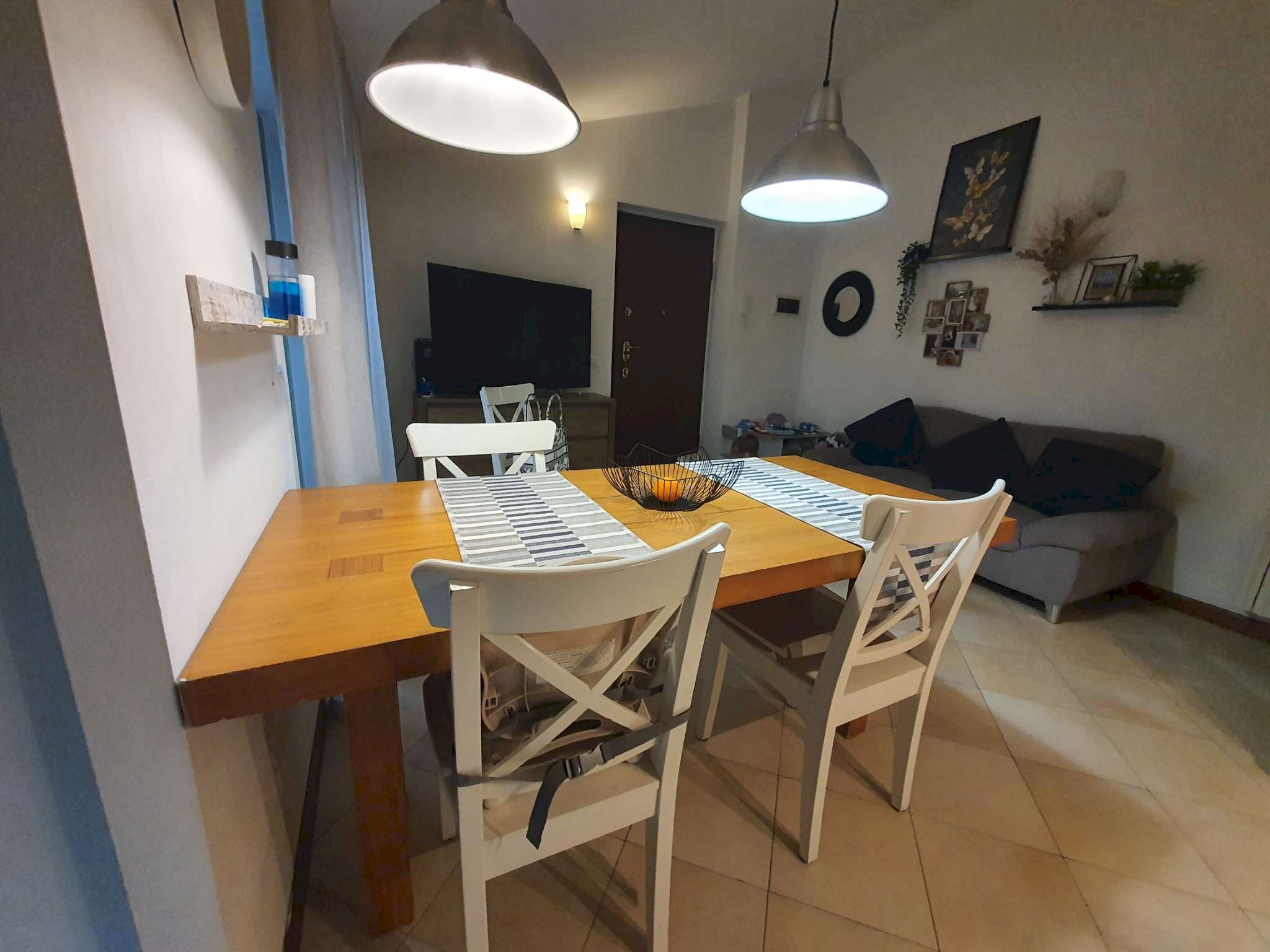 zona giorno - Trilocale via Barni, Dovera - foto 3