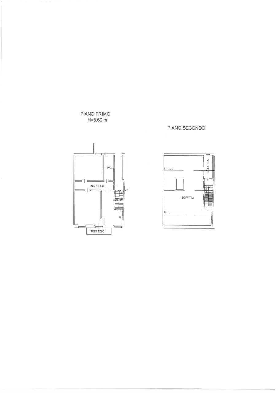 planimetria - Apartment Via Giovanni Amendola, Prato - floor plans 1