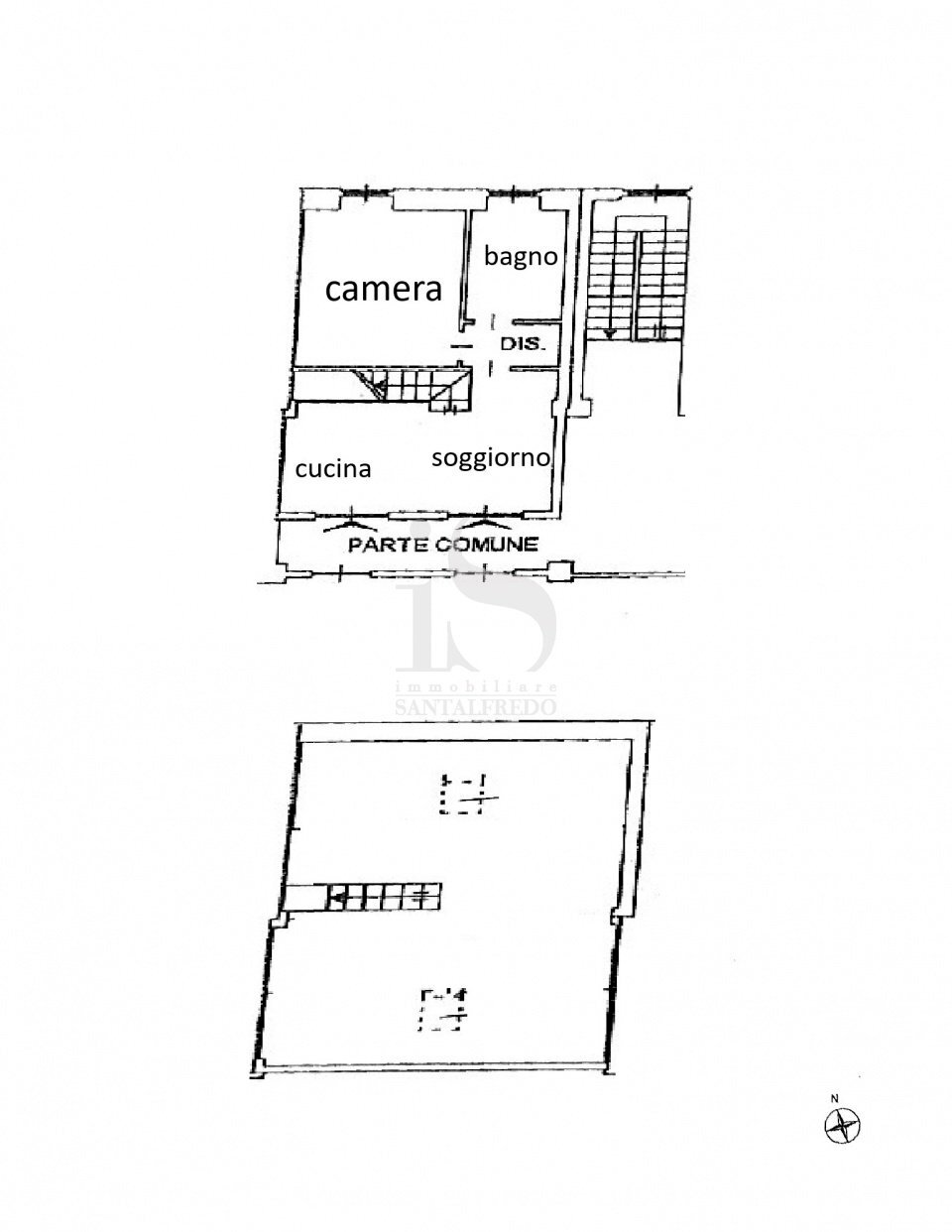 One-room apartment , 9, Trezzo sull'Adda - floor plans 1