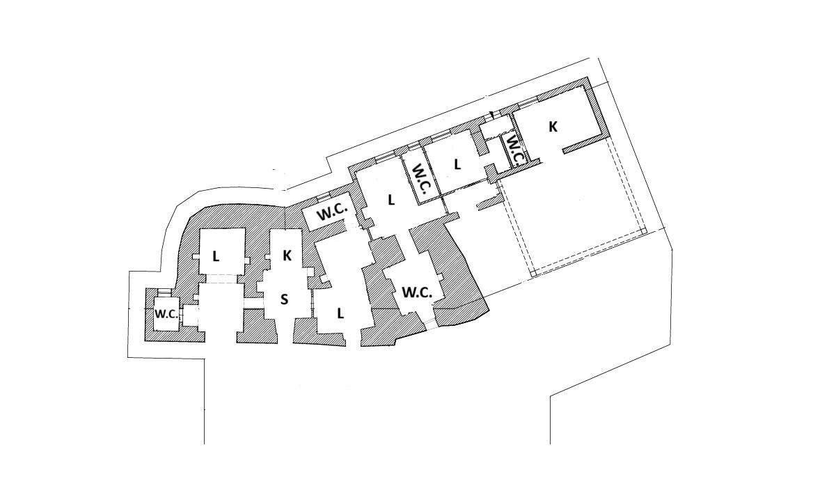 Trullo Contrada Galluzzo, Ceglie Messapica - floor plans 1