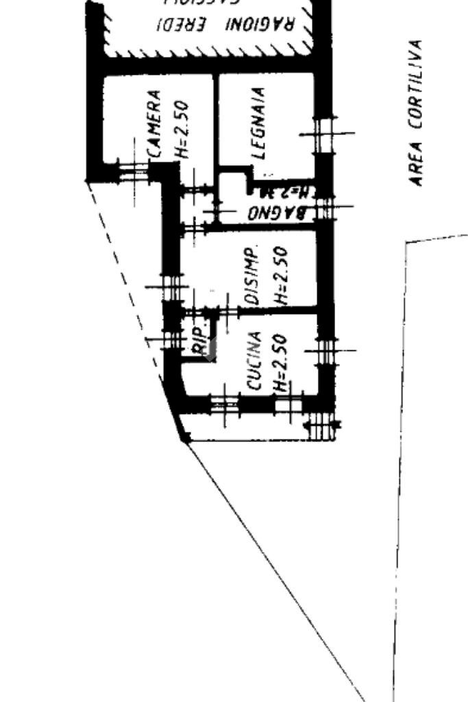Semi-detached house Via XXV Marzo, Villa Minozzo - floor plans 1