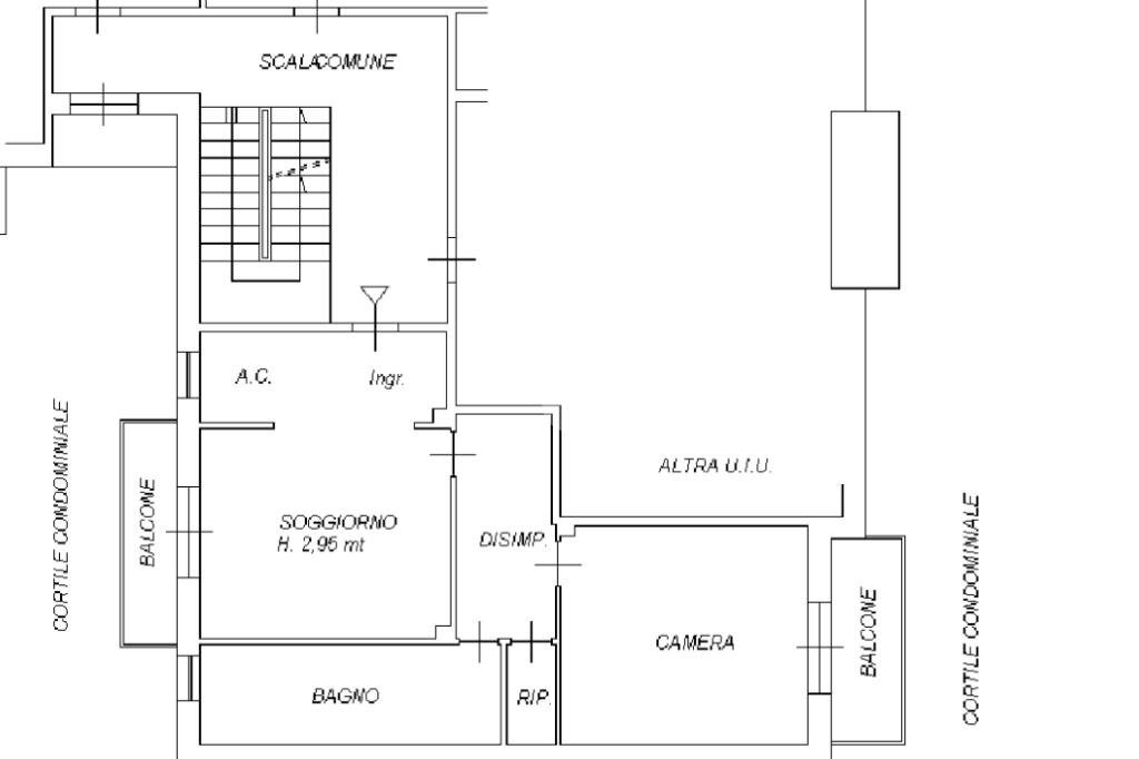 Bilocale Via vinovo, Carmagnola - planimetria 1