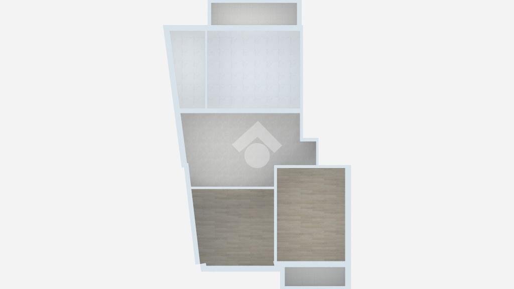 Trilocale Via capra, Rivoli - planimetria 1