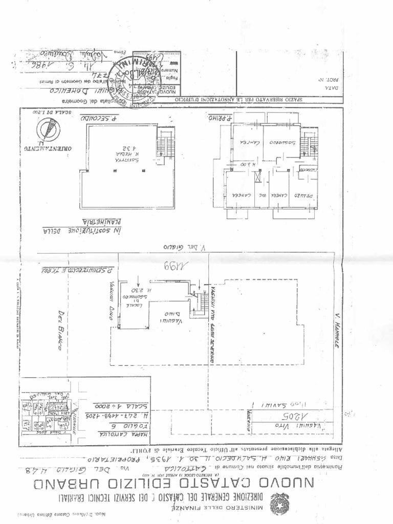 Quadrilocale Via del giglio, Cattolica - planimetria 1