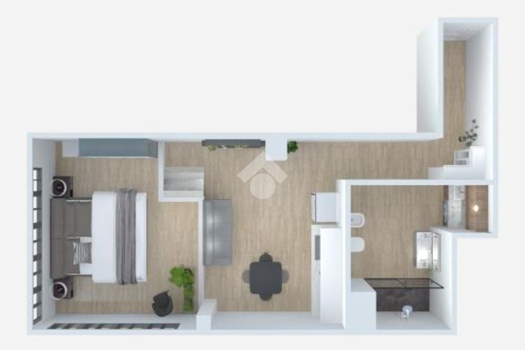 Loft Via Fabriano, Milano (neighborhood Affori) - floor plans 1
