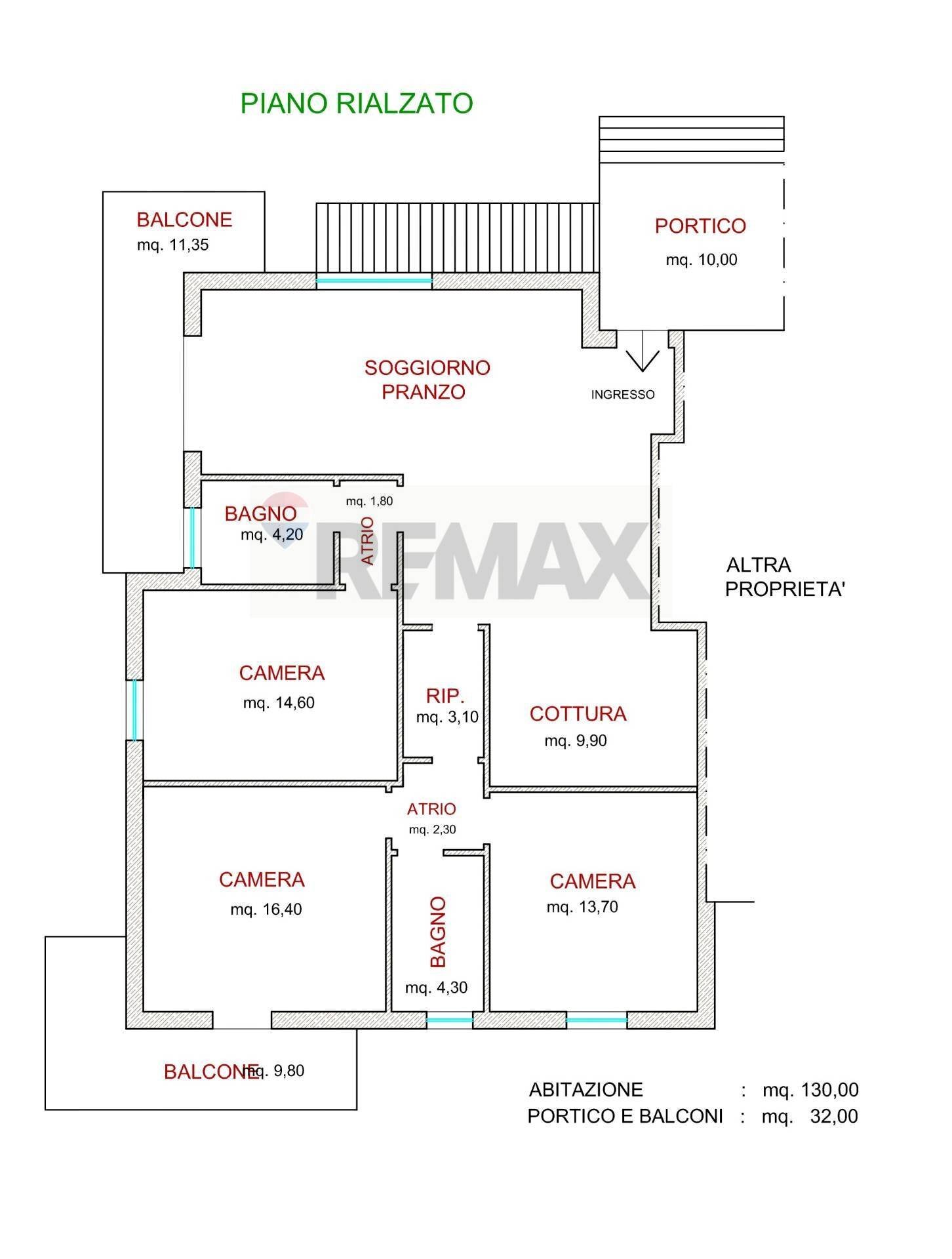 Pianta 2D - Casa semi indipendente Rogno - foto 2