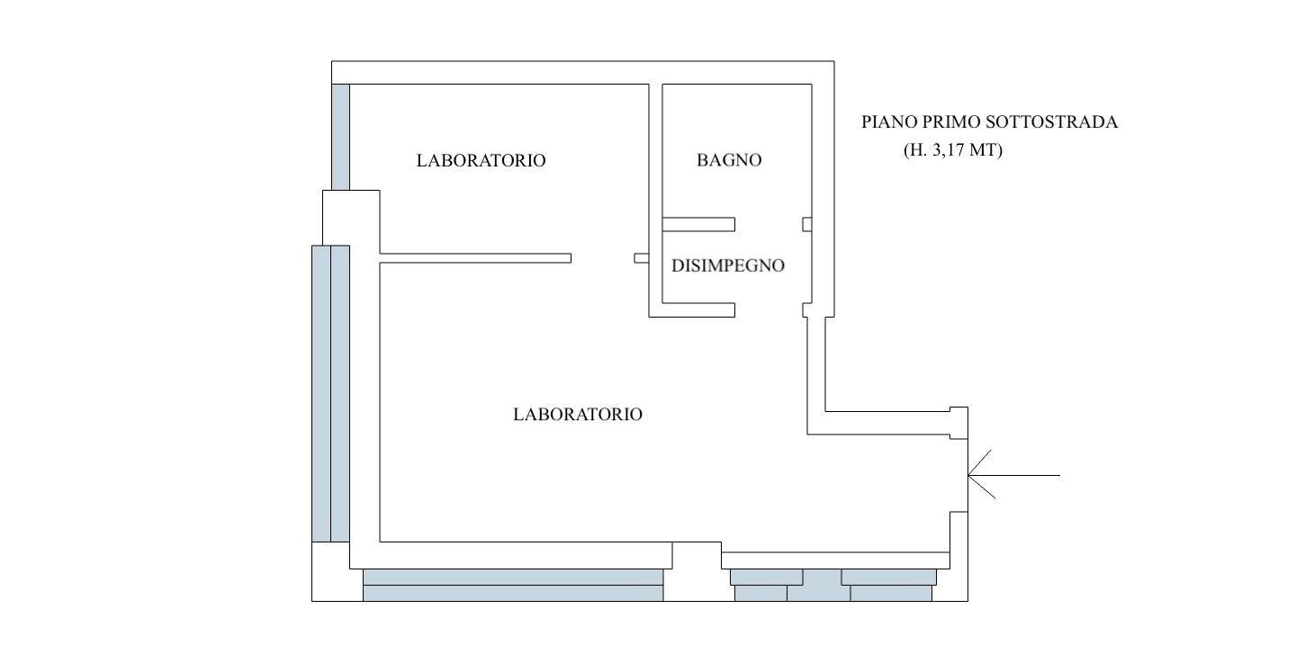Foto 19 - Laboratory via Valle Anzasca, Milano - floor plans 1