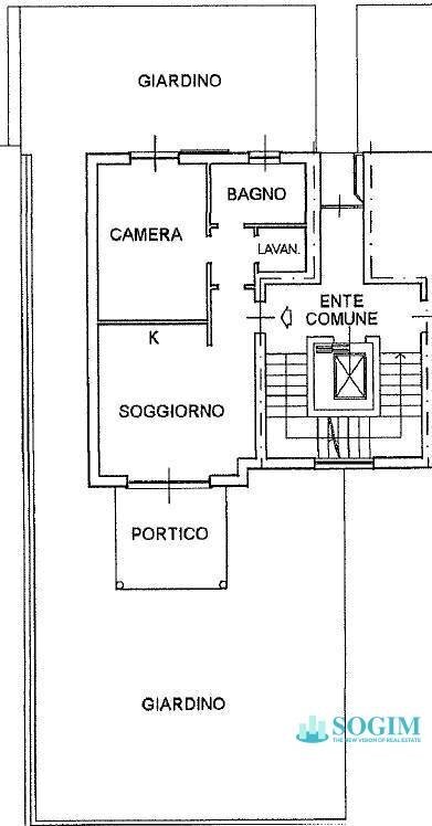 Foto 23 - Bilocale Via Giovanni XXIII, Bizzarone - planimetria 1