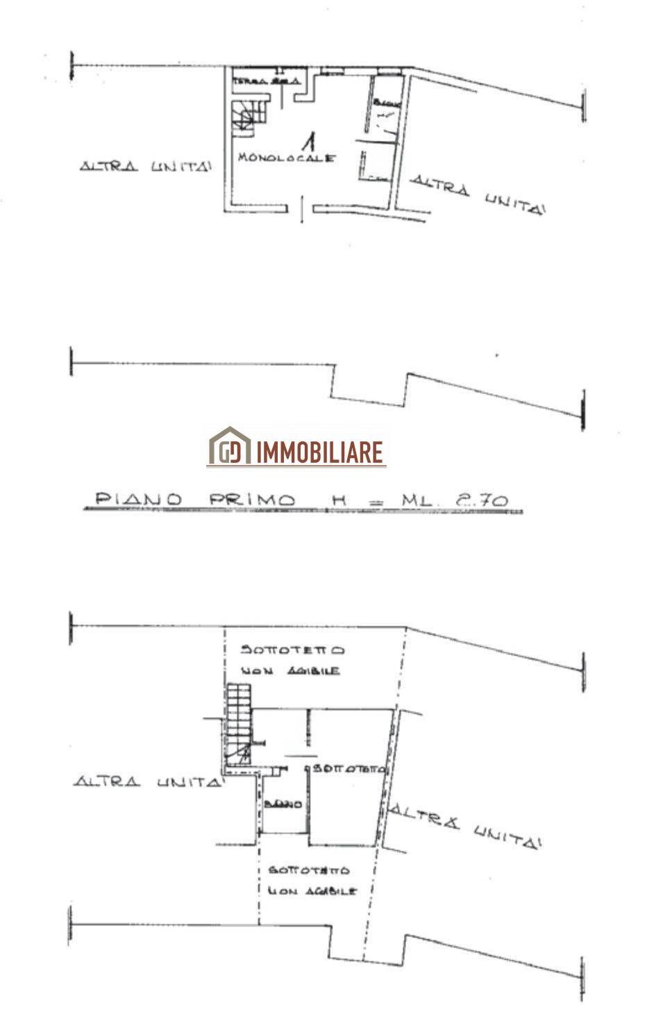 Foto 13 - Bilocale Via raschietti, Montebelluna - planimetria 1