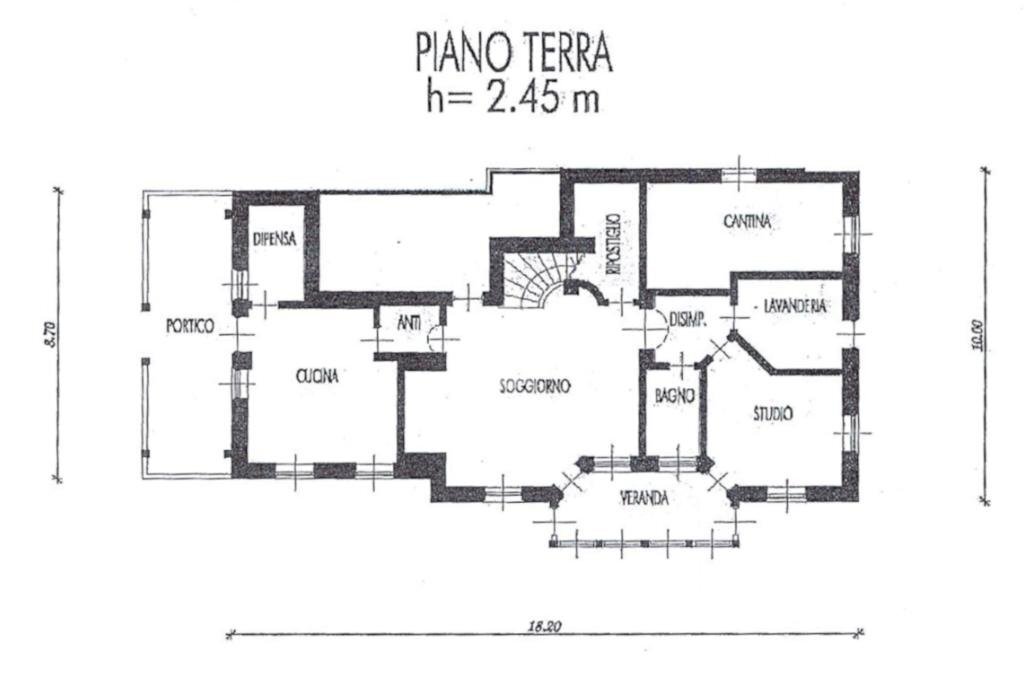 Villa Via Daiano, Cavalese - floor plans 1