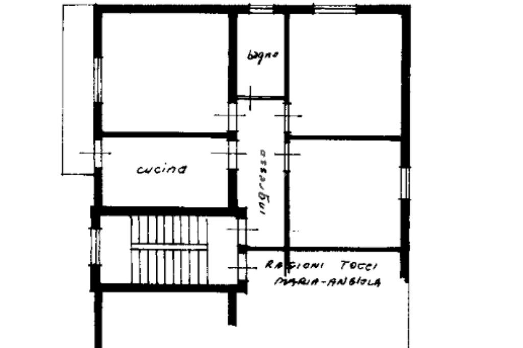 Three-room apartment Via osvaldo dominici, Colorno - floor plans 1