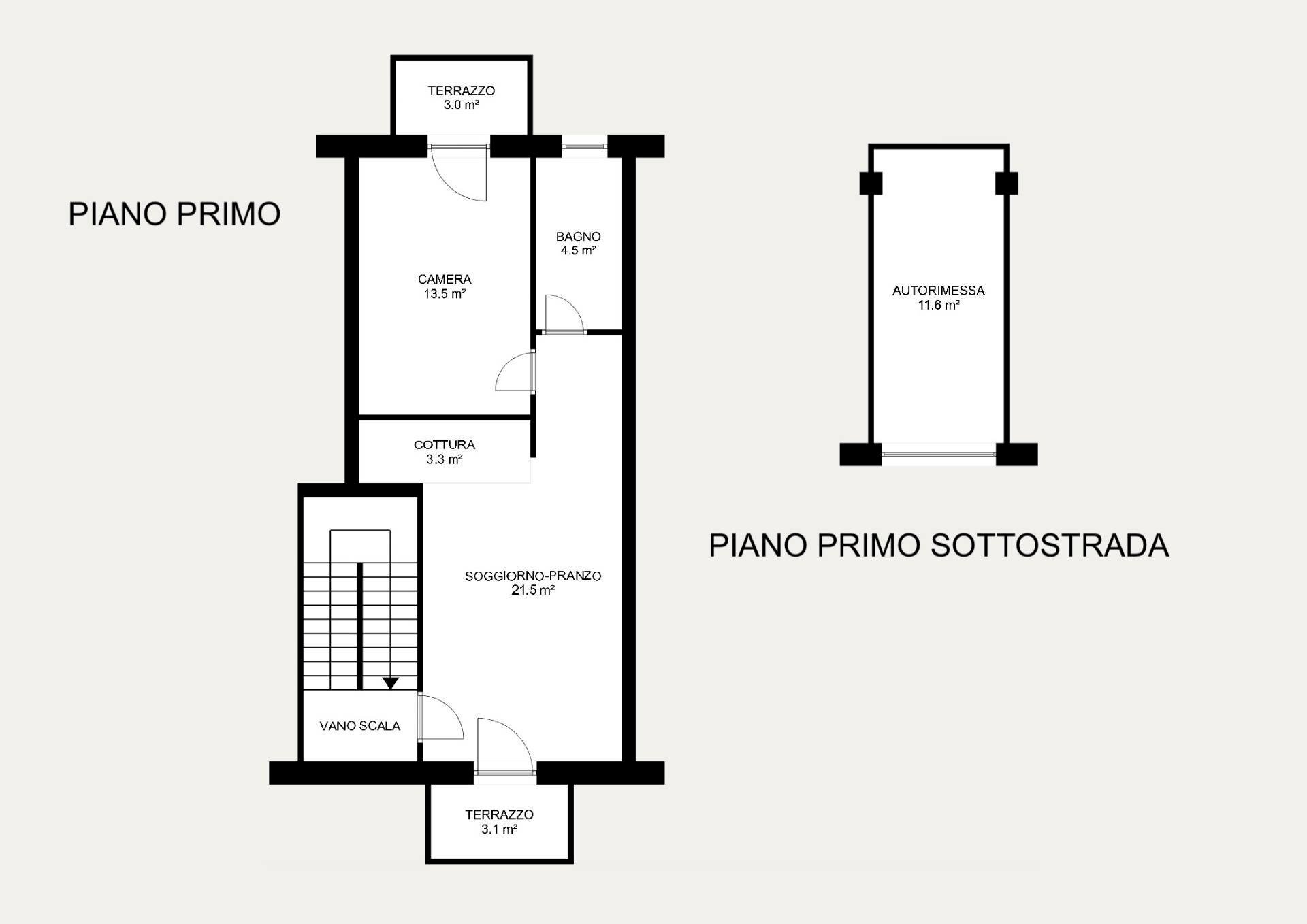 Foto 23 - Trilocale Contrà Tezza
 
52, Tonezza del Cimone - planimetria 1