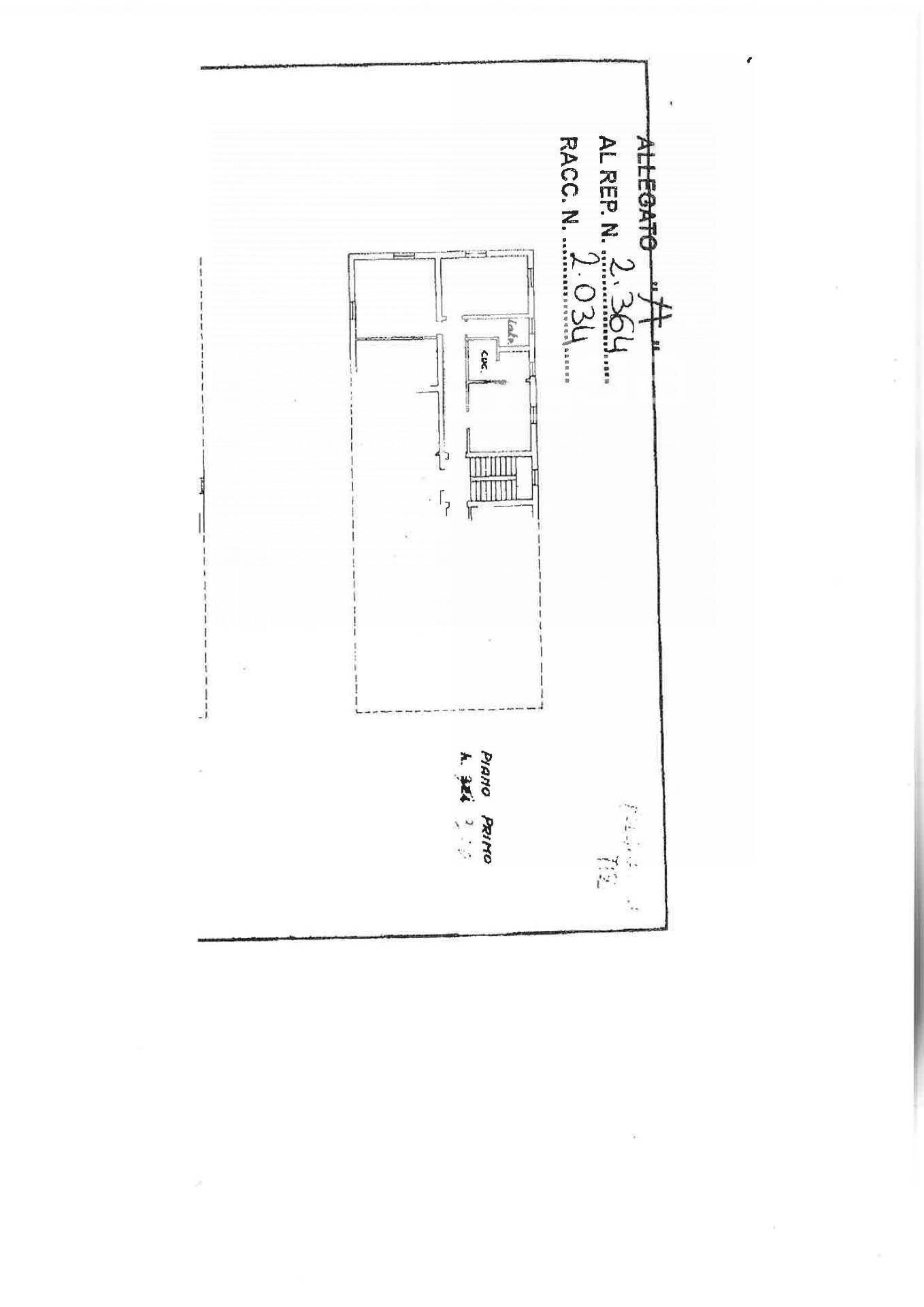 Foto 22 - Trilocale VIA PIER ANDREA SACCARDO - TREVISO, Treviso - planimetria 1