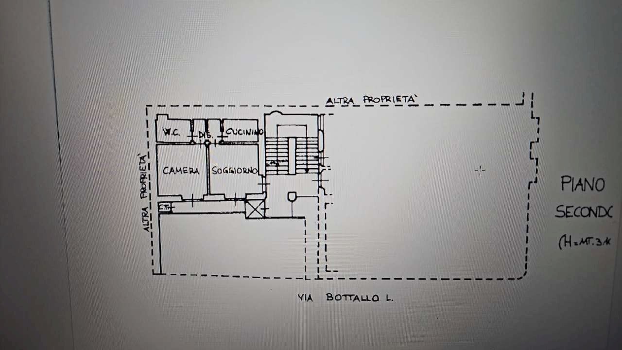 planimetria jpg - Appartamento via Leonardo Bottallo, 2, San Damiano d'Asti - planimetria 1