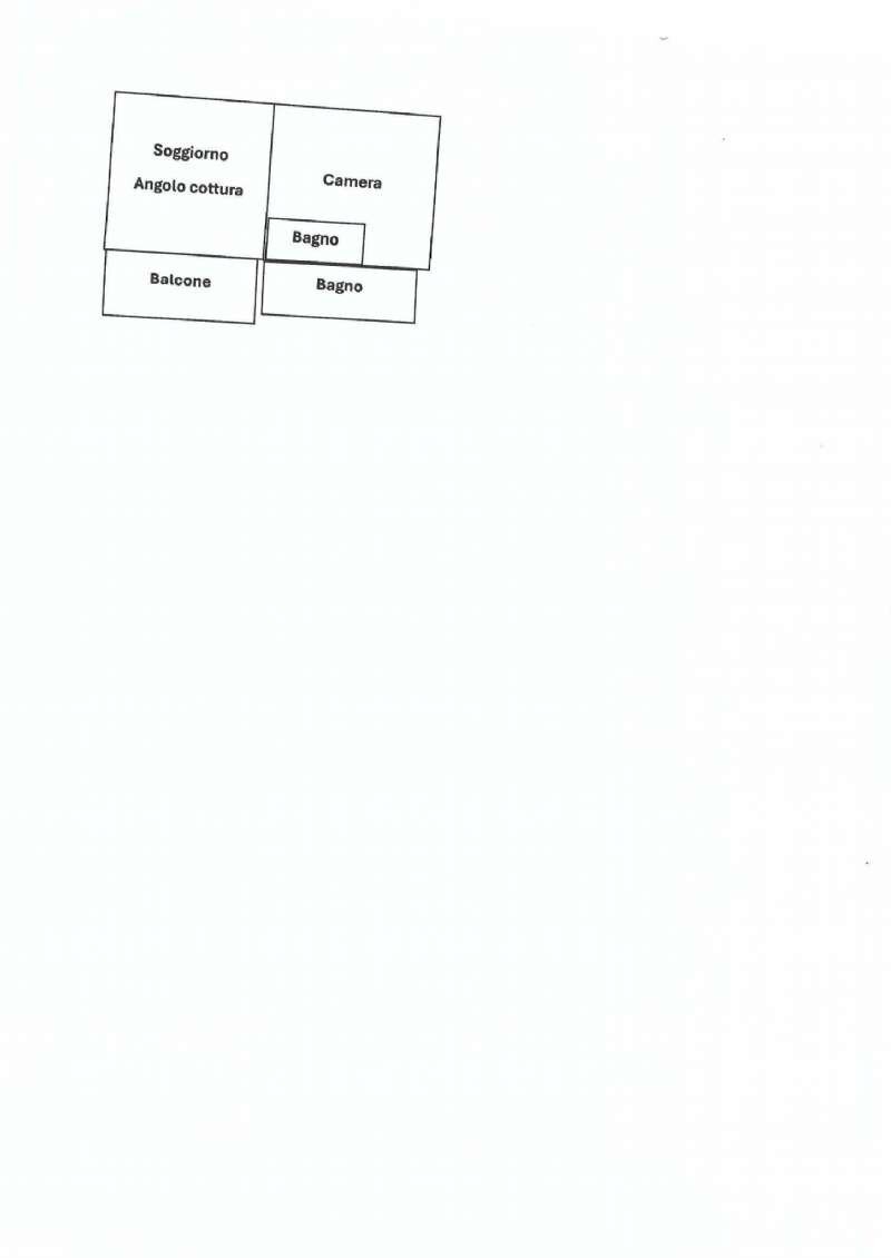 planimetria  - Bed & Breakfast via Ippolito Nievo, 32, Roma - floor plans 1