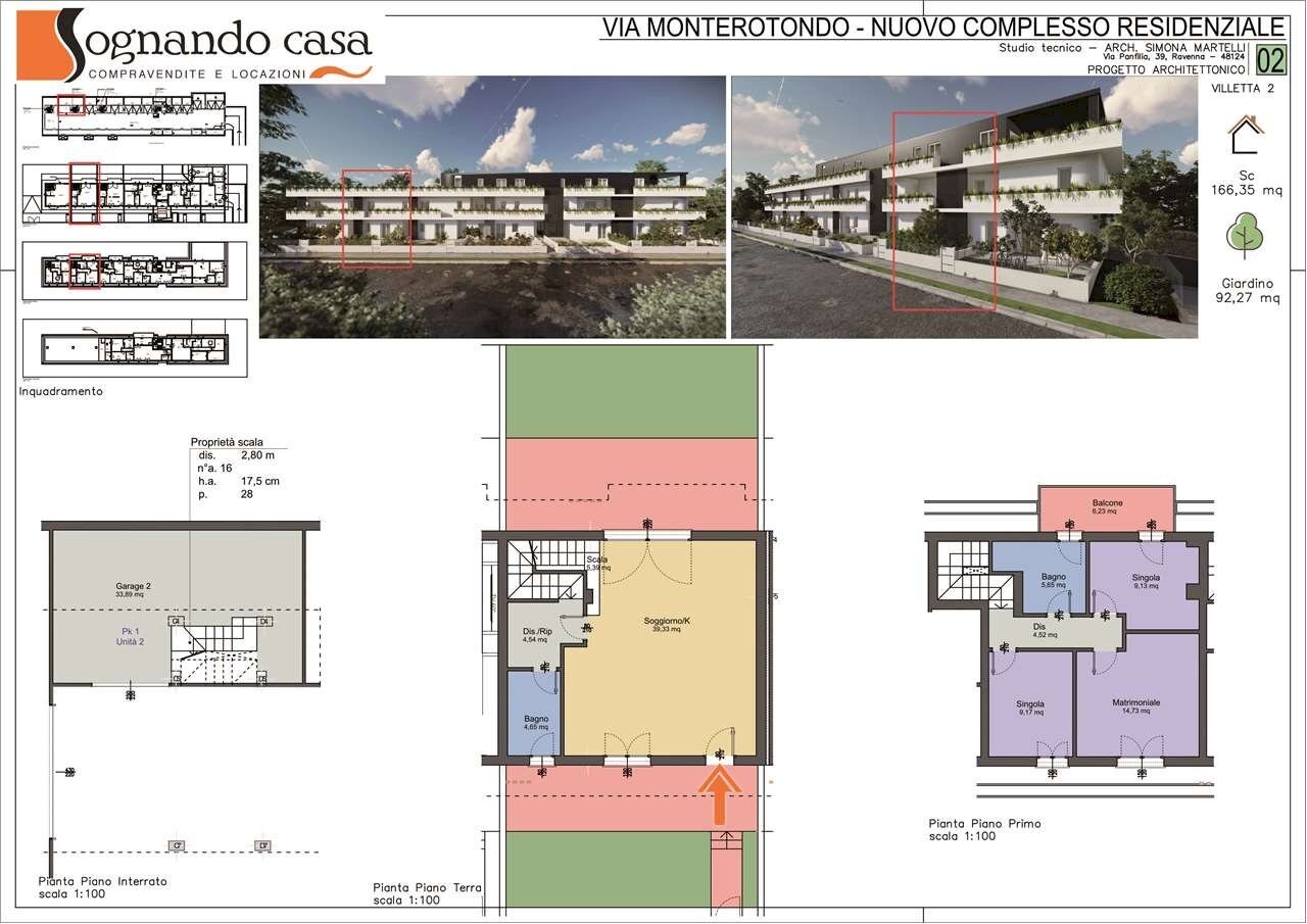 Casa indipendente Via Monterotondo, Ravenna - planimetria 1