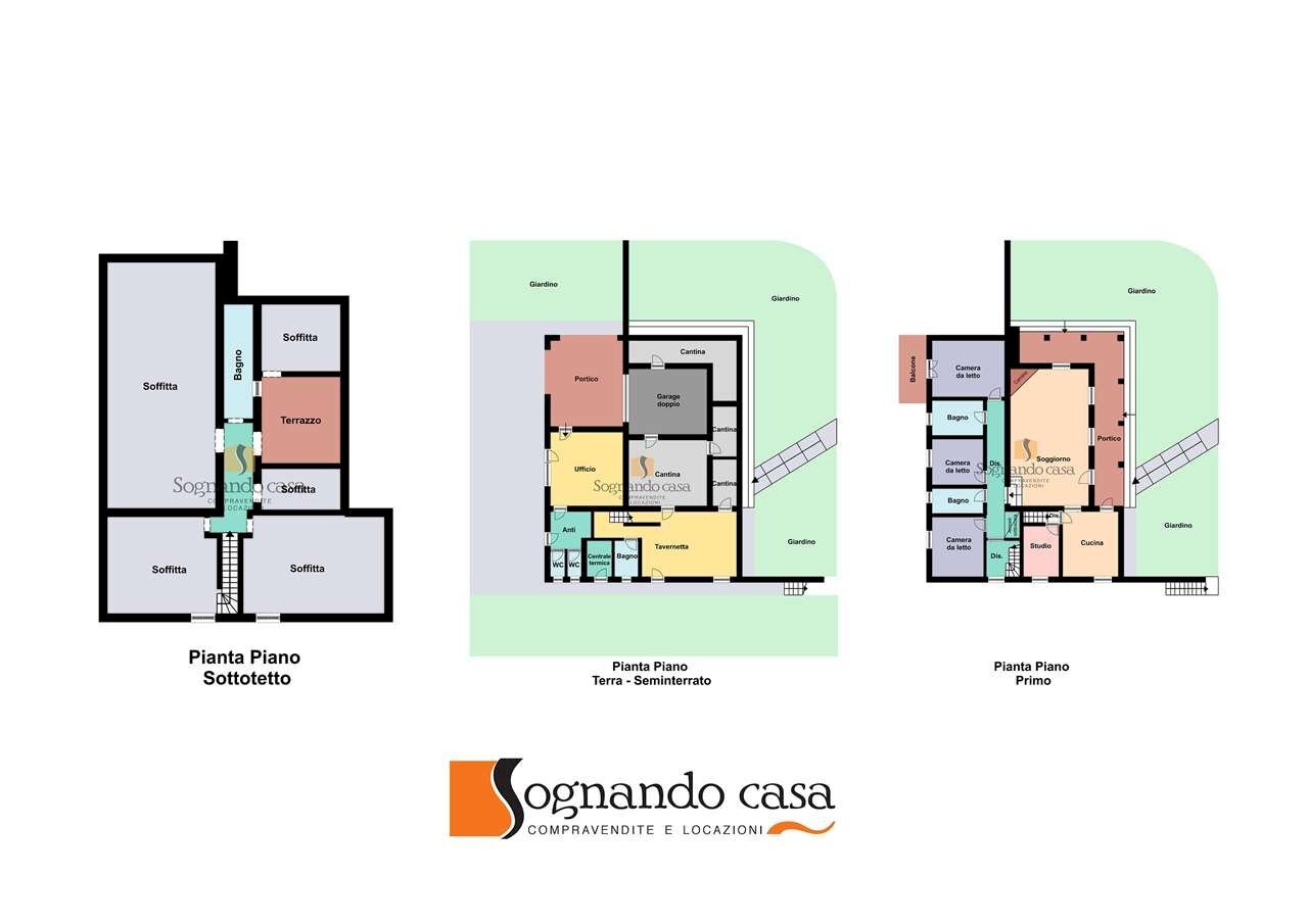 Casa indipendente Via Fiume Abbandonato, Ravenna - planimetria 1