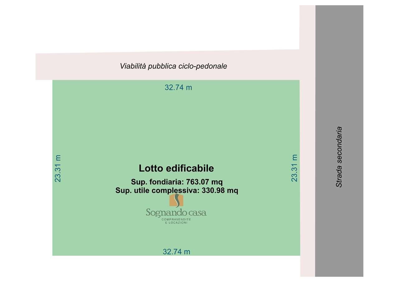 Building land Via Luigi dal Pane, Ravenna - floor plans 1