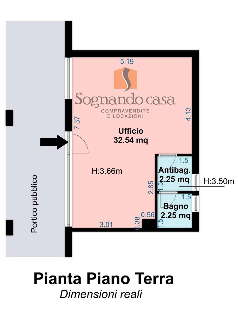 Commercial Premises Via Bosi Maramotti, Ravenna - floor plans 1