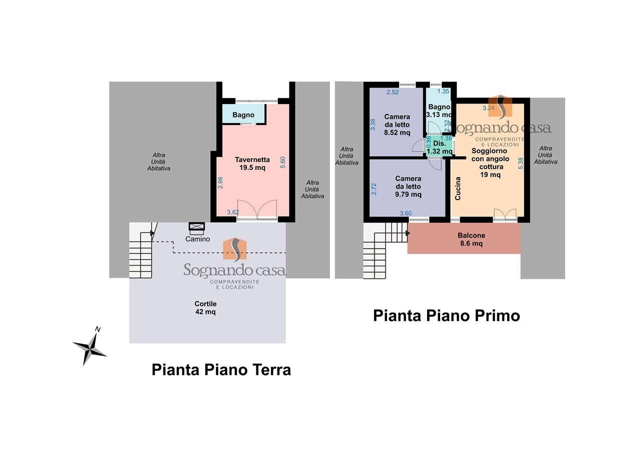 Bilocale Viale Leonardo, Ravenna - planimetria 1