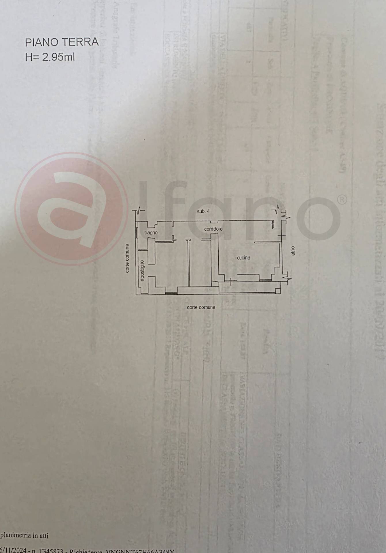 Foto 21 - Four-room apartment Via Della Libertà, Aquino - floor plans 1