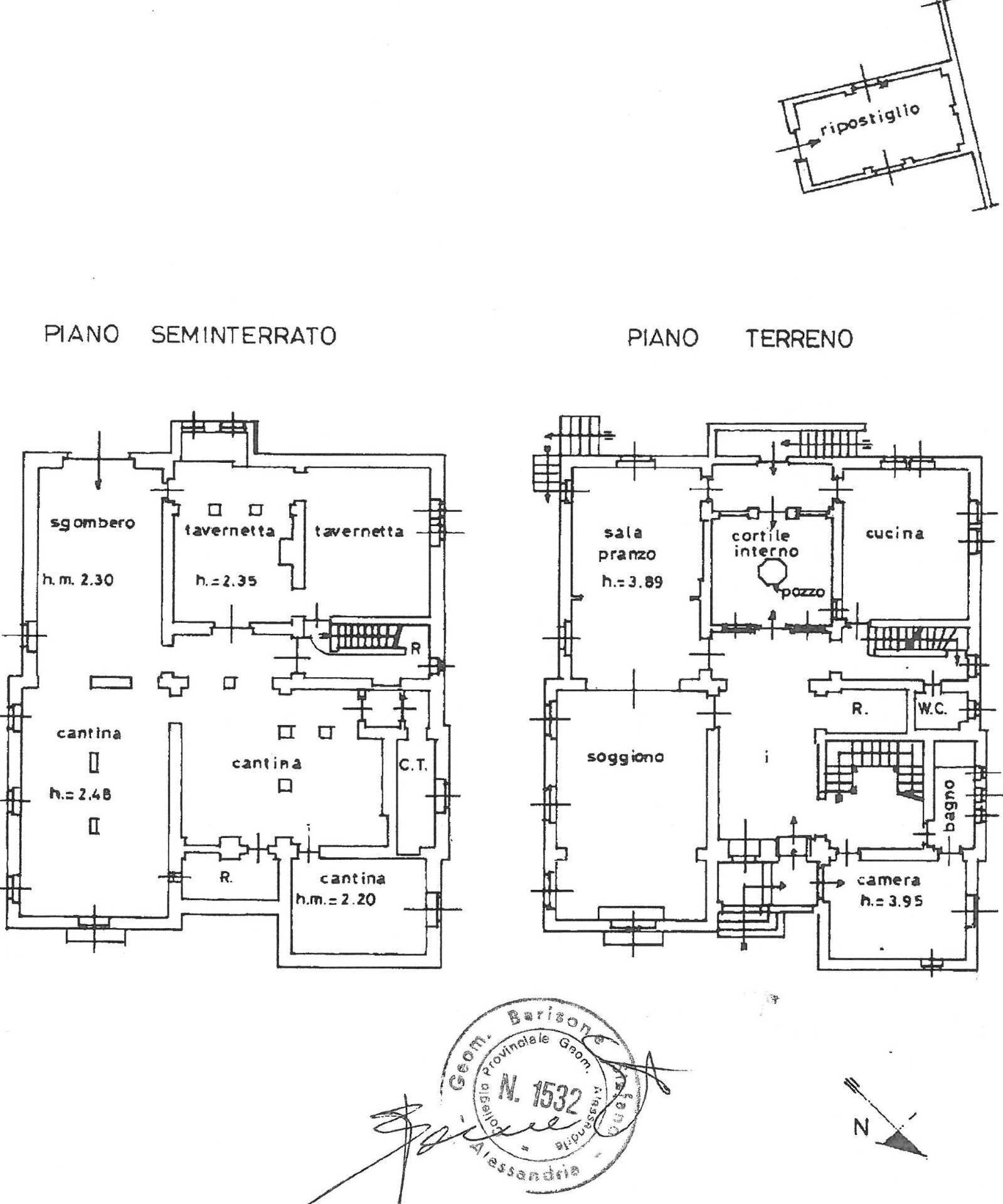 Foto 21 - Villa Alessandria - planimetria 1