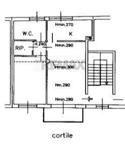 Pianta 2D - Two-room apartment via Carabelli
 
22, Lainate - floor plans 1