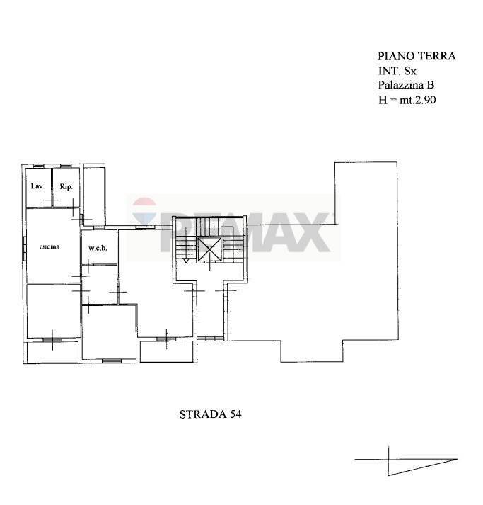 Pianta 2D - Apartment Via Giuseppe di Maria
 
5, Riposto - floor plans 1
