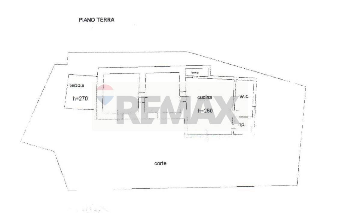 Pianta 2D - Villa SS 284, Bronte - planimetria 1
