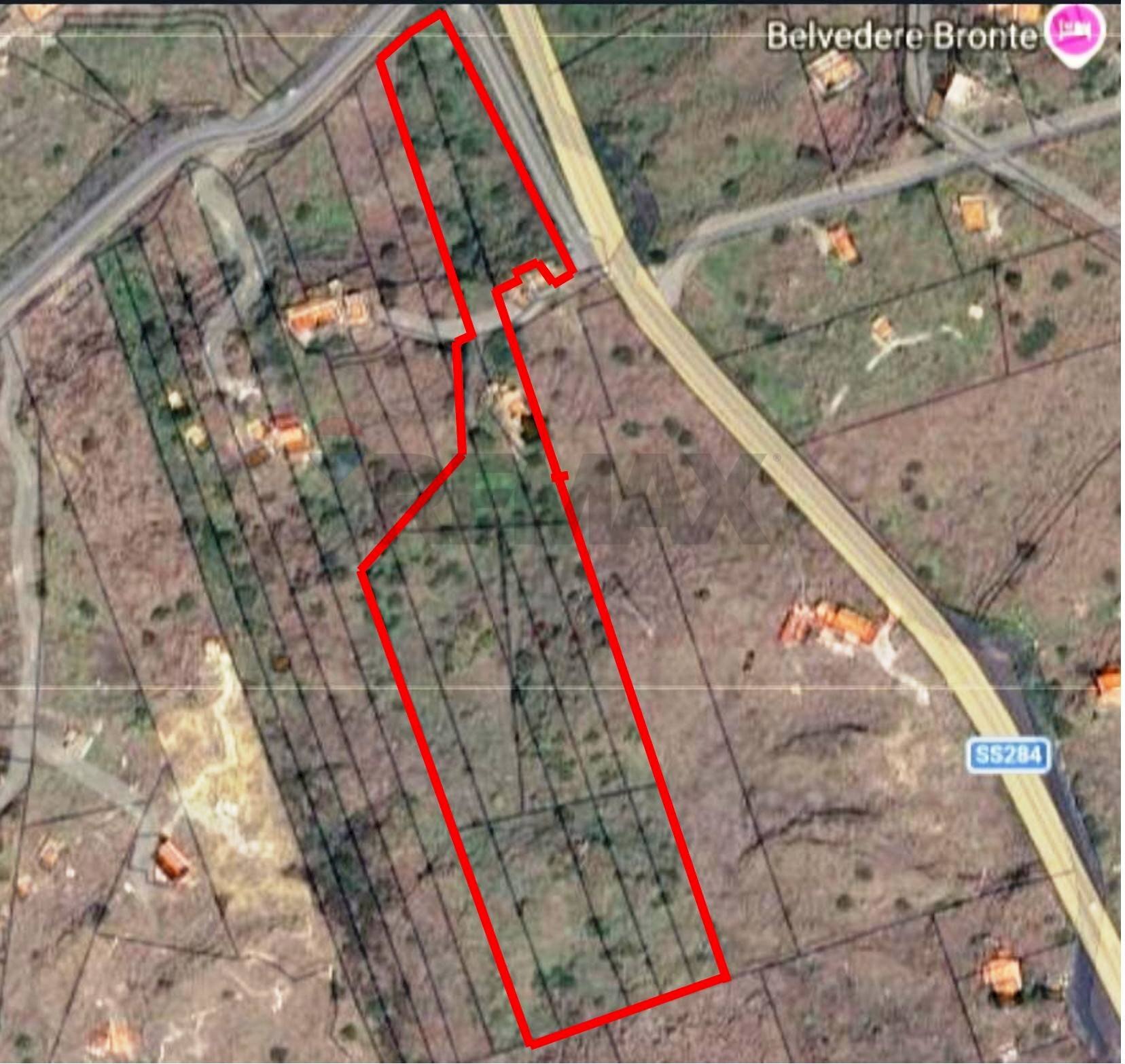 Posizione della mappa - Terreno agricolo Contrada Rizzonito, Bronte - foto 1