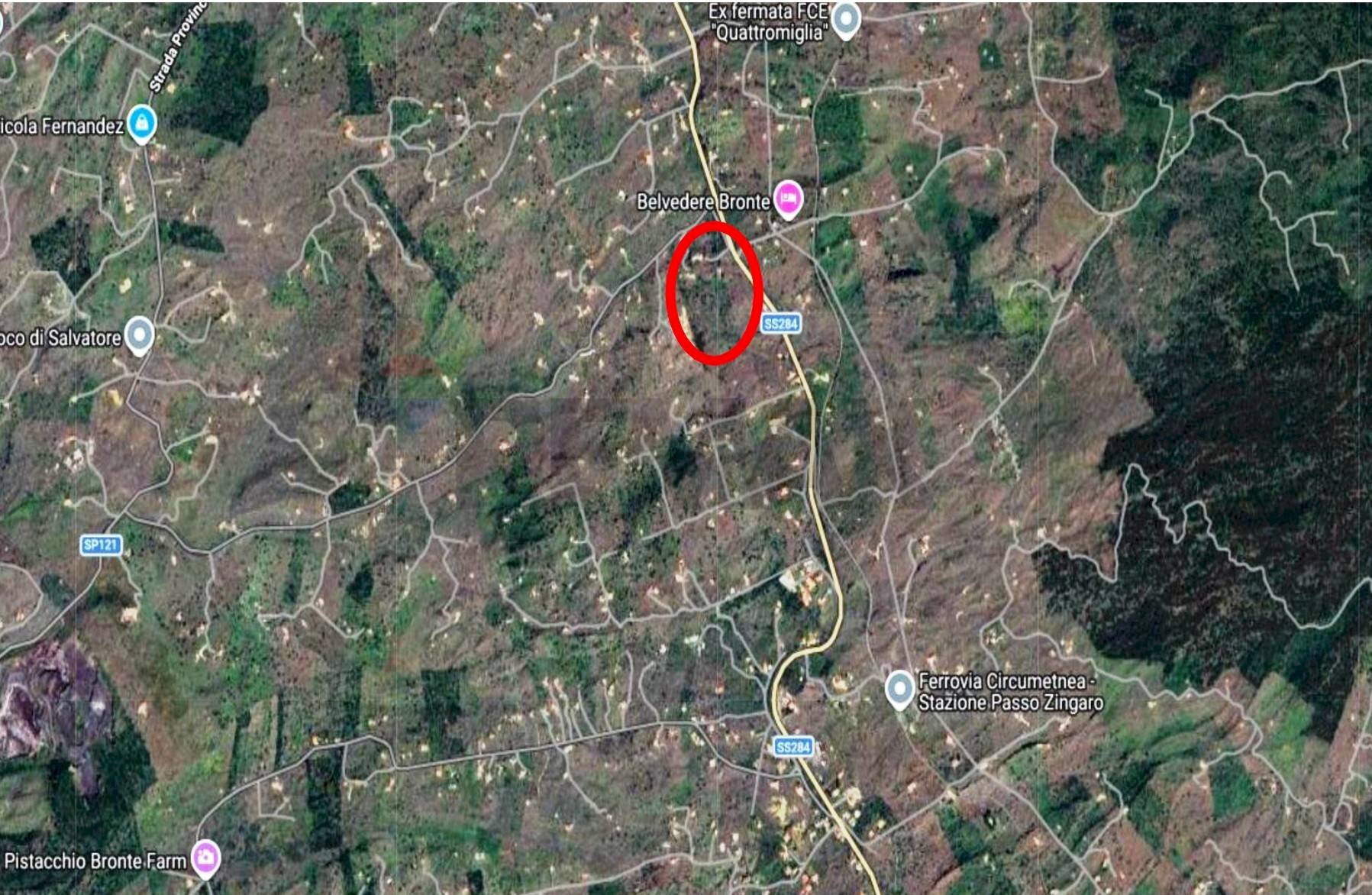 Posizione della mappa - Terreno agricolo Contrada Rizzonito, Bronte - foto 2